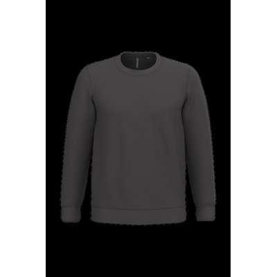 Sudadera algodón poliéster cuello redondo Dark Grey M