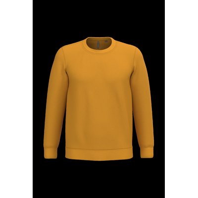 Sudadera algodón poliéster cuello redondo Dark Mustard S