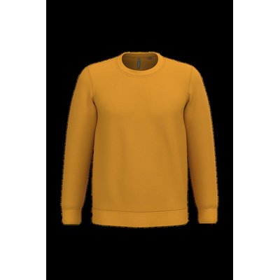 Sudadera algodón poliéster cuello redondo Dark Mustard Xs