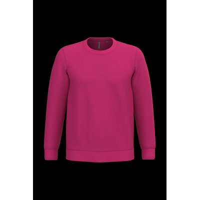 Sudadera algodón poliéster cuello redondo Fuchsia Xs
