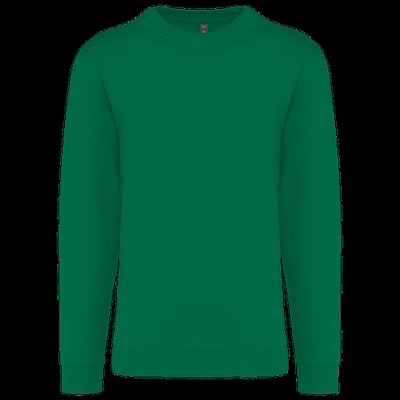 Sudadera algodón poliéster cuello redondo Kelly Green M