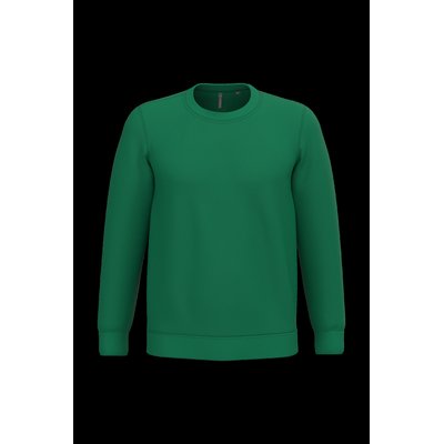 Sudadera algodón poliéster cuello redondo Kelly Green Xs