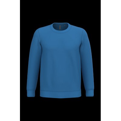 Sudadera algodón poliéster cuello redondo Light Royal Blue L