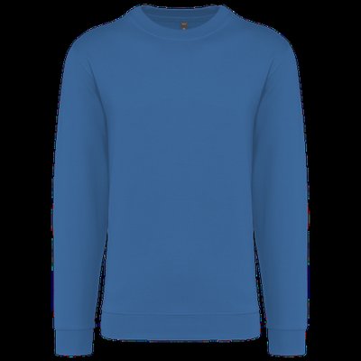 Sudadera algodón poliéster cuello redondo Light Royal Blue M