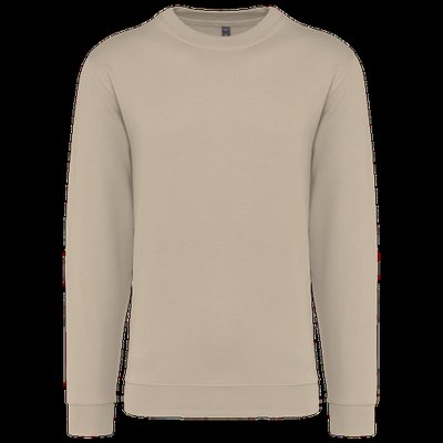 Sudadera algodón poliéster cuello redondo Light Sand XS