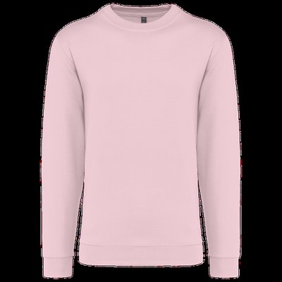 Sudadera algodón poliéster cuello redondo Pale Pink L