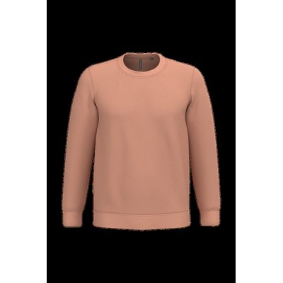 Sudadera algodón poliéster cuello redondo Peach M