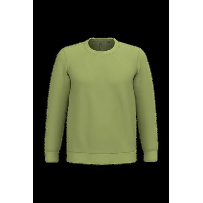 Sudadera algodón poliéster cuello redondo Pistachio L