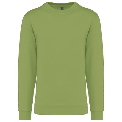 Sudadera algodón poliéster cuello redondo Pistachio M