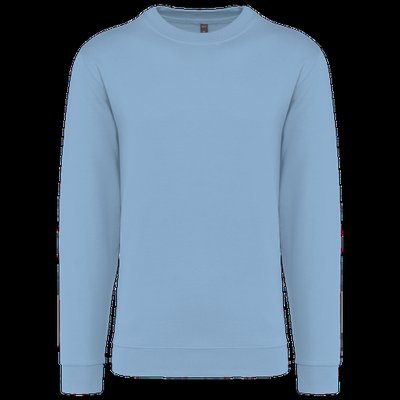 Sudadera algodón poliéster cuello redondo Sky Blue XL