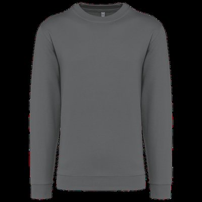 Sudadera algodón poliéster cuello redondo Storm Grey XXL