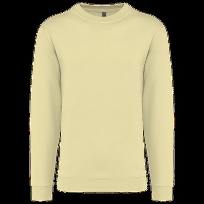 Sudadera algodón poliéster cuello redondo Straw Yellow XL