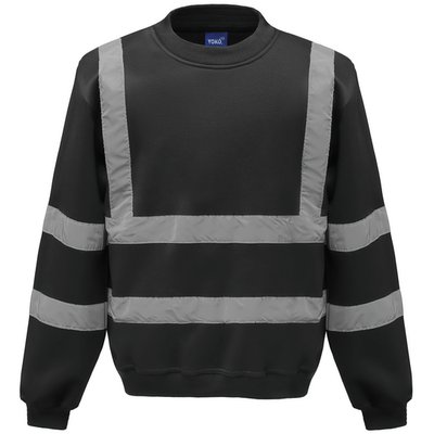 Sudadera alta visibilidad Black M