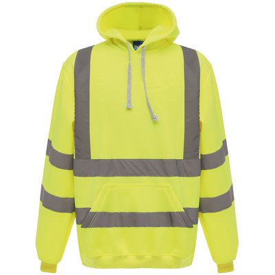 Sudadera alta visibilidad con capucha Hi Vis Yellow Xl