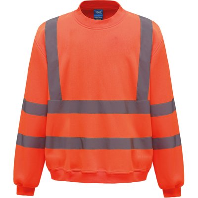 Sudadera alta visibilidad Hi Vis Orange L