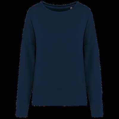 Sudadera amplia para chica Navy L/XL
