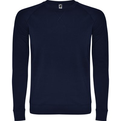 Sudadera básica de algodón Marino Xl