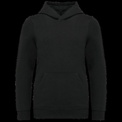 Sudadera básica infantil con capucha Black 4/6 ans