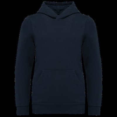 Sudadera básica infantil con capucha Navy 10/12 Ans