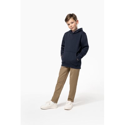 Sudadera básica infantil con capucha