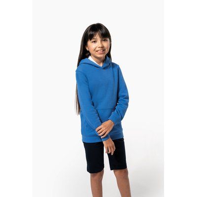 Sudadera básica infantil con capucha
