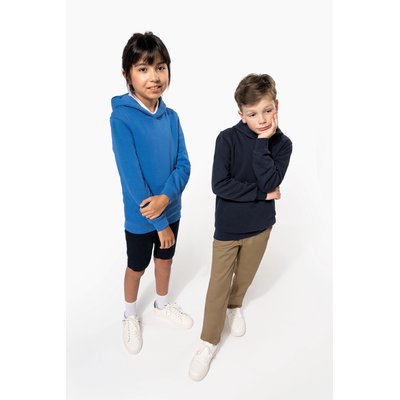 Sudadera básica infantil con capucha