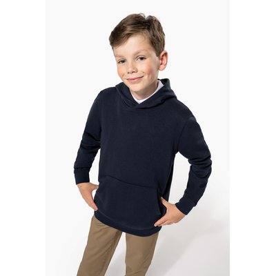 Sudadera básica infantil con capucha