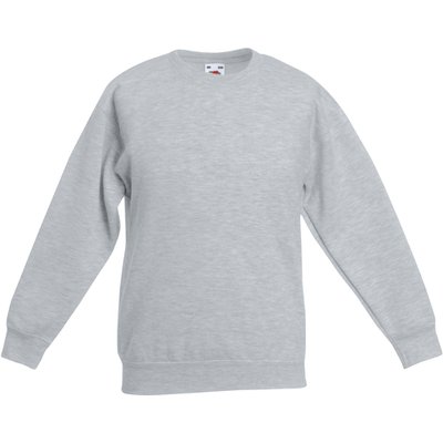 Sudadera básica infantil Heather Grey 9/11 ans
