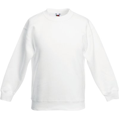 Sudadera básica infantil White 3/4 ans