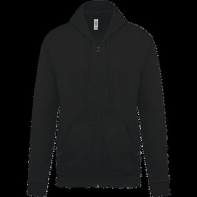 Sudadera básica unisex con capucha Black Xl