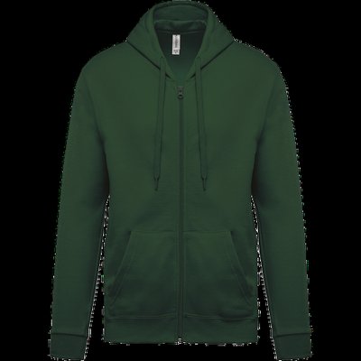 Sudadera básica unisex con capucha Forest Green S