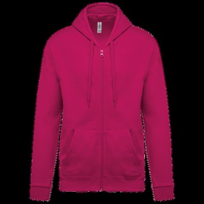 Sudadera básica unisex con capucha Fuchsia L