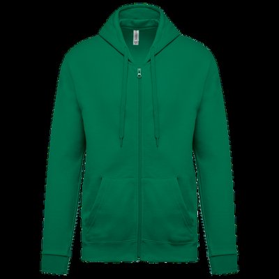 Sudadera básica unisex con capucha Kelly Green L