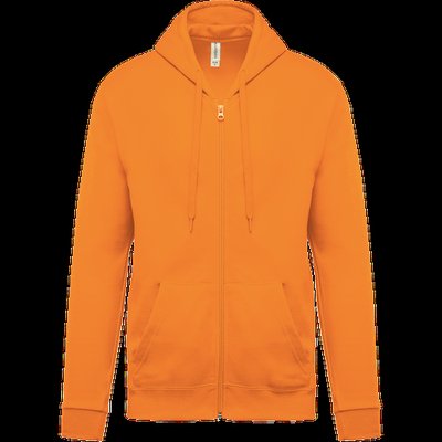 Sudadera básica unisex con capucha Orange L