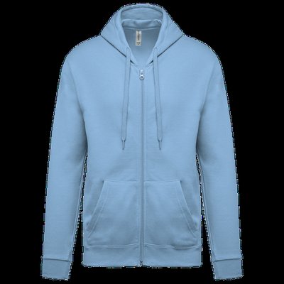 Sudadera básica unisex con capucha Sky Blue 3Xl