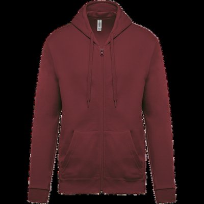 Sudadera básica unisex con capucha Wine Xs
