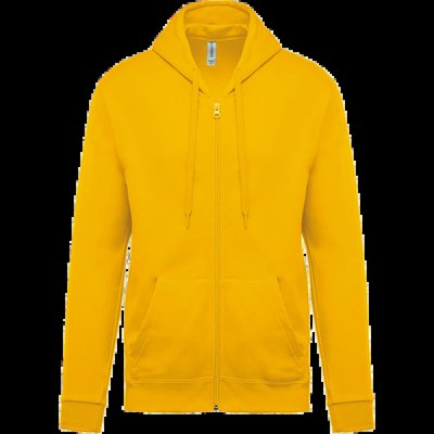 Sudadera básica unisex con capucha Yellow Xs