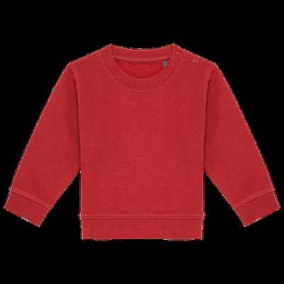 Sudadera para bebé Terracotta Red 9M