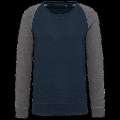 Sudadera bicolor hombre French Navy Heather / Grey Heather XL