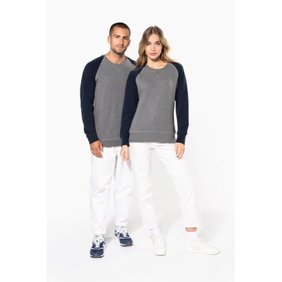 Sudadera bicolor hombre