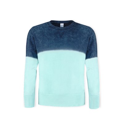 Sudadera Bicolor Unisex Azul S