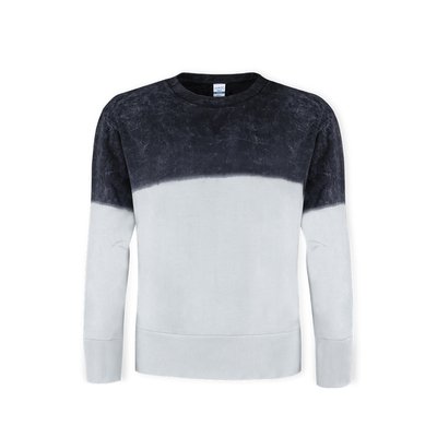 Sudadera Bicolor Unisex Neg Xl