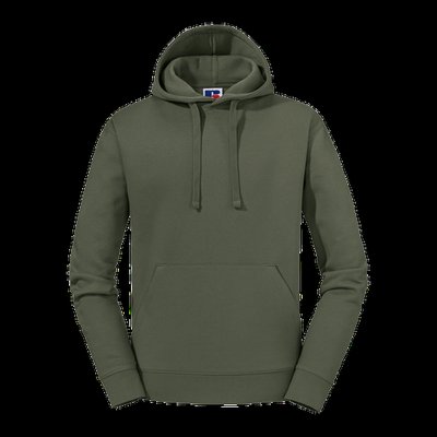 Sudadera con bolsillo canguro diseño atemporal OLIVE 3XL