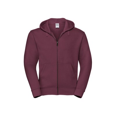 Sudadera con capucha con acceso para cable Burgundy M