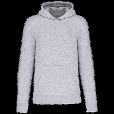 Sudadera capucha algodón orgánico niños Oxford Grey 6/8 Ans