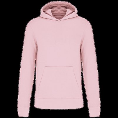 Sudadera capucha algodón orgánico niños Pale Pink 4/6 Ans