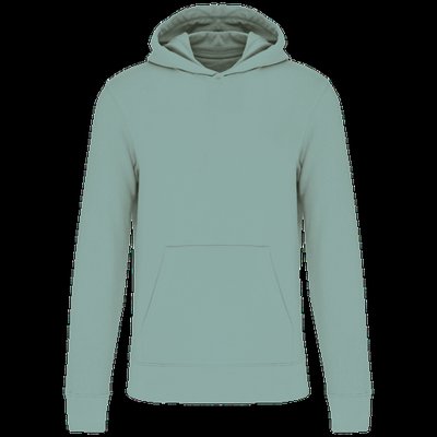 Sudadera capucha algodón orgánico niños Sage 12/14 Ans