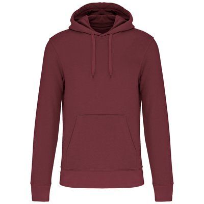 Sudadera capucha algodón orgánico niños Wine 12/14 ans