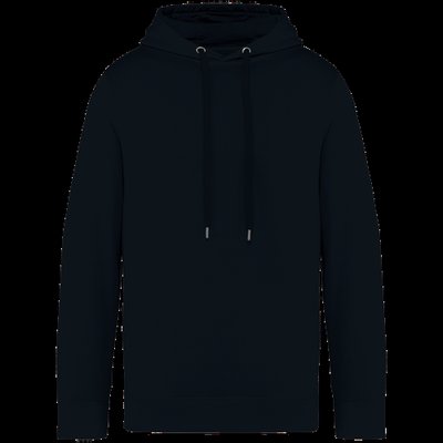 Sudadera con capucha algodón orgánico Washed Black L