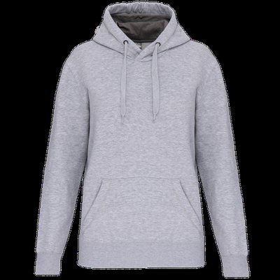 Sudadera capucha algodón Unisex Oxford Grey S